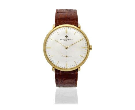 Vacheron &amp; Constantin. An 18K gold manual wind wristwatchReference: 6486Date: London Import mark for 1965Movement: 18-jew