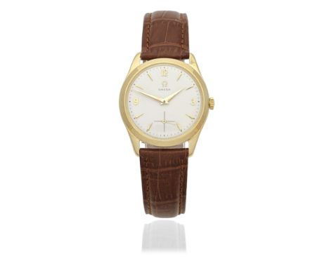 Omega. An 18K gold manual wind wristwatchReference: 2619Date: Circa 1947Movement: 15-jewel Cal.265 manual wind, No.11897161Di