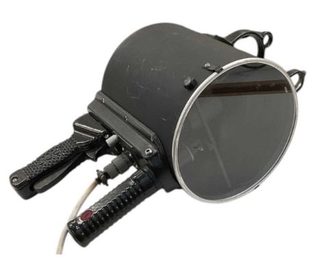 GEC; a mid 20th century airport signalling lamp, height approx 32cm.