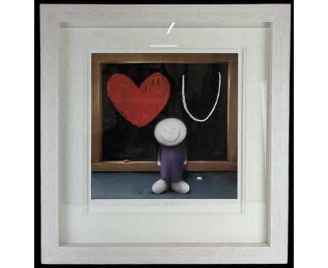 † DOUG HYDE; a signed limited edition print, 'Love Letter', signed lower right and numbered 110/395 lower left, with certific