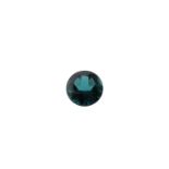 1.20ct Grünlich Blauer Turmalin Rund