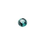 Blau-Grüner Indigolith Turmalin 1.14ct RUND