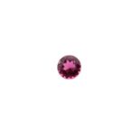 0.76ct Pinker Turmalin - Rund