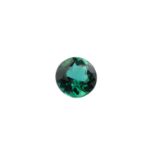 1.98ct Blau Grüner Indigolith Turmalin RUND