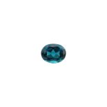 2.20ct Blauer Indigolith Turmalin Oval
