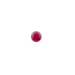 1.1ct Rubin, Rund