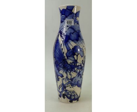 Moorcroft The Ark Vase (2 by 2): Moorcroft vase signed by designer Kerry Goodwin. Limited Edition 12/50, height 40.5cm. First