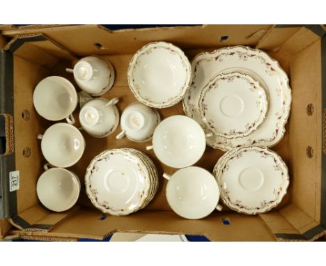 Royal Doulton Strasbourg Dinner &amp; Teaware: includes, cups, saucers, bowls, bread tray, soup bowls, etc. (1 Tray)