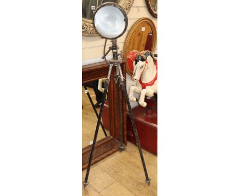 An industrial style floor lamp H.120cm
