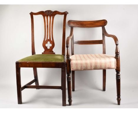 Two Victorian dining chairs, thank you for looking at this lot which is being sold on behalf of The Alexander Devine Children