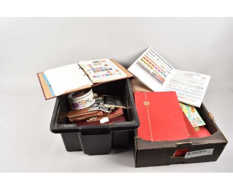 2 boxes of stamps and postal related items, thank you for looking at this lot which is being sold on behalf of The Alexander 