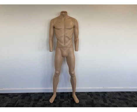 A c1980s shop display mannequin marked Levis Strauss, thank you for looking at this lot which is being sold on behalf of The 