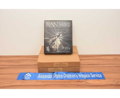 Two boxed copies of Iran-elements of destiny, thank you for looking at this lot which is being sold on behalf of The Alexande