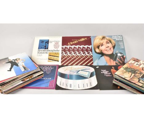 A collection of vinyl LPs, including the Mary Poppins soundtrack, Moonlighting soundtrack, and more, thank you for looking at