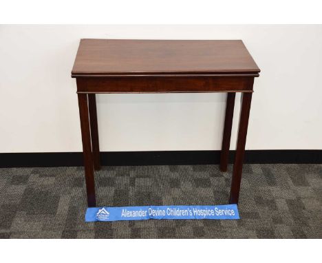 A late Victorian mahogany tea table, AF, 76cm wide, thank you for looking at this lot which is being sold on behalf of The Al