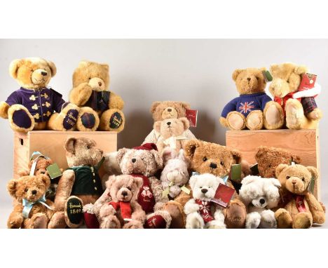 A number of Harrods teddy bears, thank you for looking at this lot which is being sold on behalf of The Alexander Devine Chil