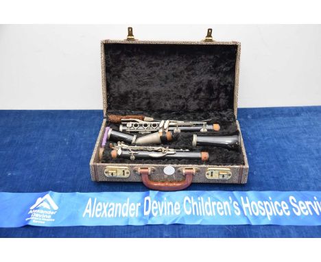A vintage Regent clarinet by Boosey &amp; Hawkes in hard case, thank you for looking at this lot which is being sold on behal