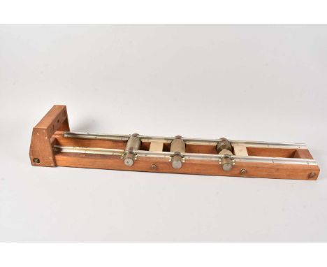 A scratch-built 3½ inch gauge test track / rolling road, including (6) display tracks of various gauges, thank you for lookin