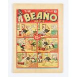 Beano No 7 (1938). Only a handful of copies known to exist. Bright cover, cream pages, slight