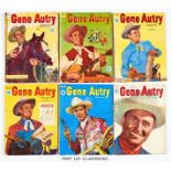 Gene Autry (Dell UK reprints 1953-57) 1, 2, 4-9, 11-30. No 1: well worn covers, taped spine [fr], 4,