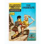 Classics Illustrated 163: The Argonauts (1950s) HRN 157. Only this scarce UK originated art