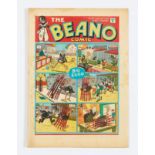 Beano No 27 (1939). Bright covers, cream pages with light foxing blemishes to some page margins. 2