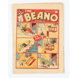 Beano No 11 (1938). Only a few copies known to exist. Bright cover, cream/light tan pages, page