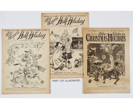 Ally Sloper's Half Holiday (1899) 767-818. Complete year with Ally Sloper's Christmas Holidays 1899 Extra Number with Gratis 