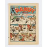 Dandy 108 (1939). Propaganda Christmas issue with Adie and Hermy looking for turkey… (you guessed