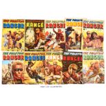 Phantom Ranger (1955-56 WDL) 1-18. Walt Howarth painted covers. Rare in this complete run [vg/