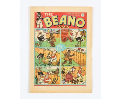 Beano No 29 (1939). Bright covers, cream/light tan pages [fn-]