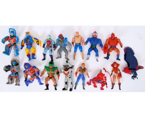 MASTERS OF THE UNIVERSE; A collection of 15x vintage Mattel Masters Of The Universe loose action figures. To include Rokkon, 