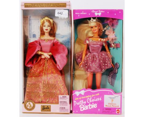 BARBIE: Two 1990's special edition Barbie dolls by Mattel. The first being Dolls Of The World 'Princess Of England,' and 'Pre