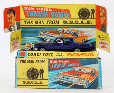 CORGI MAN FROM UNCLE: An original vintage Corgi Toys diecast model No. 497 ' Man From U.N.C.L.E Thrush Buster '. Within the o