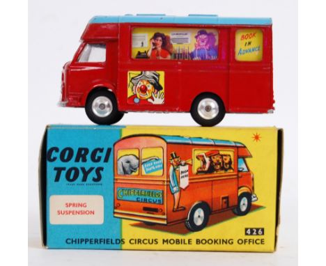 CORGI: An original vintage Corgi Toys diecast model Chipperfields Circus Mobile Booking Office No. 426. Fair to good conditio