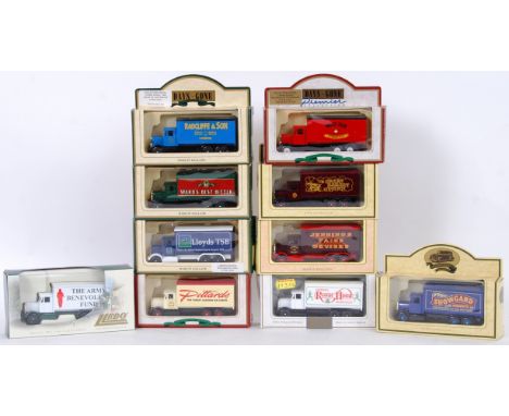 CODE 3 LLEDO: A good collection of 10x Lledo Code 3 (custom non-standard livery) and Promotional diecast models. All Scammels