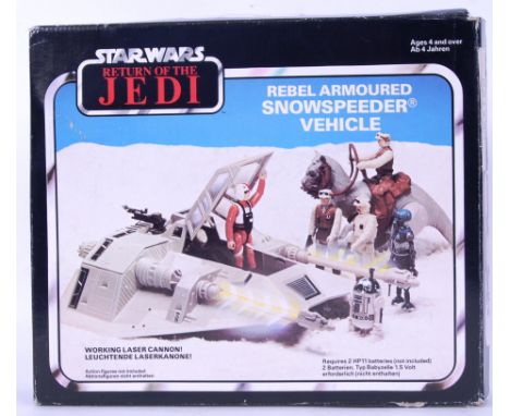 STAR WARS: An original vintage Star Wars Palitoy made ' Rebel Armoured Snow Speeder ' within the original blue-sky box. Vendo