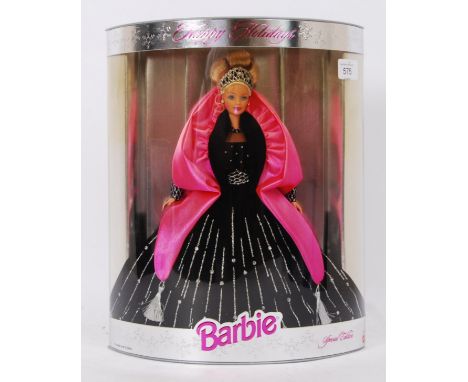 BARBIE: An original Mattel made special edition Barbie doll - Happy Holidays - 1998. Hallmark exclusive retailers-only Barbie