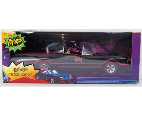 BATMAN: An amazing large scale (likely 1:12) model ' Batman Classic Series ' Batmobile model. 18" in length approx. Mint and 