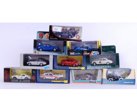 1:43 PRECISION DIECAST: A good collection of 10x boxed precision diecast models, to include makes by; Vanguards, Max, Box, Ba