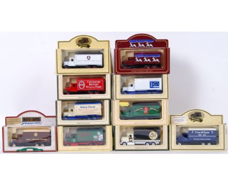 CODE 3 LLEDO: A collection of Lledo Code 3 (custom - non-official livery) diecast models. All Scammels - Ilkeston Charter Fai