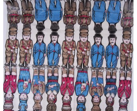 RAG DOLL SHEETS: An unusual and rare collection of possibly Dean's Rag doll sheets - featuring uncut rag doll patterns for Ch