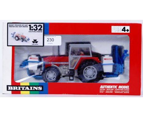 BRITAINS: An original Britains diecast model Farm Tractor 9607 Massey Ferguson. Mint, within the original box.