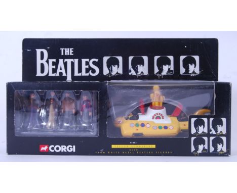 CORGI BEATLES: An original Corgi diecast model 05403 The Beatles ' Yellow Submarine ' diecast model. With 54mm figures. Unuse