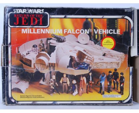 STAR WARS: An original vintage Star Wars Millennium Falcon by Palitoy. Within the original Return Of The Jedi box. Complete, 