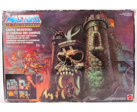 MASTERS OF THE UNIVERSE: An original vintage 1980's Masters Of The Universe action figure playset ' Castle Grayskull ' by Mat