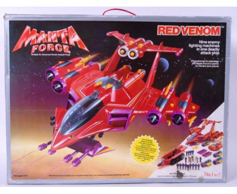 MANTA FORCE: A vintage Bluebird made Manta Force playset ' Red Venom ' - within the original box. Believed complete, but unch