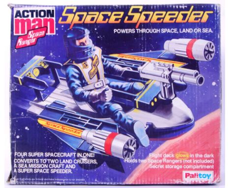 ACTION MAN: An original vintage 1970's Palitoy made Action Man ' Space Speeder .' Appears to be complete, within the original