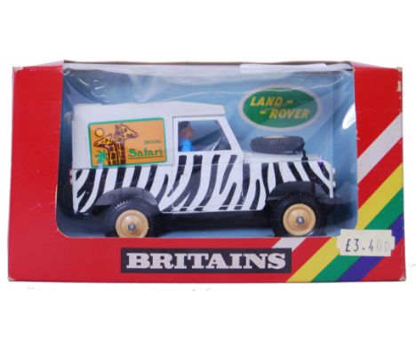 BRITAINS: An original vintage Britains diecast model 9594 Safari Land Rover. Mint, within the original box. 