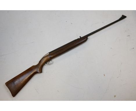 A Vintage Air Rifle, Possibly BSA, Unmarked. 